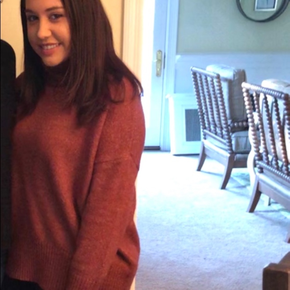 William Rast Red Sweater - Picture 2 of 7